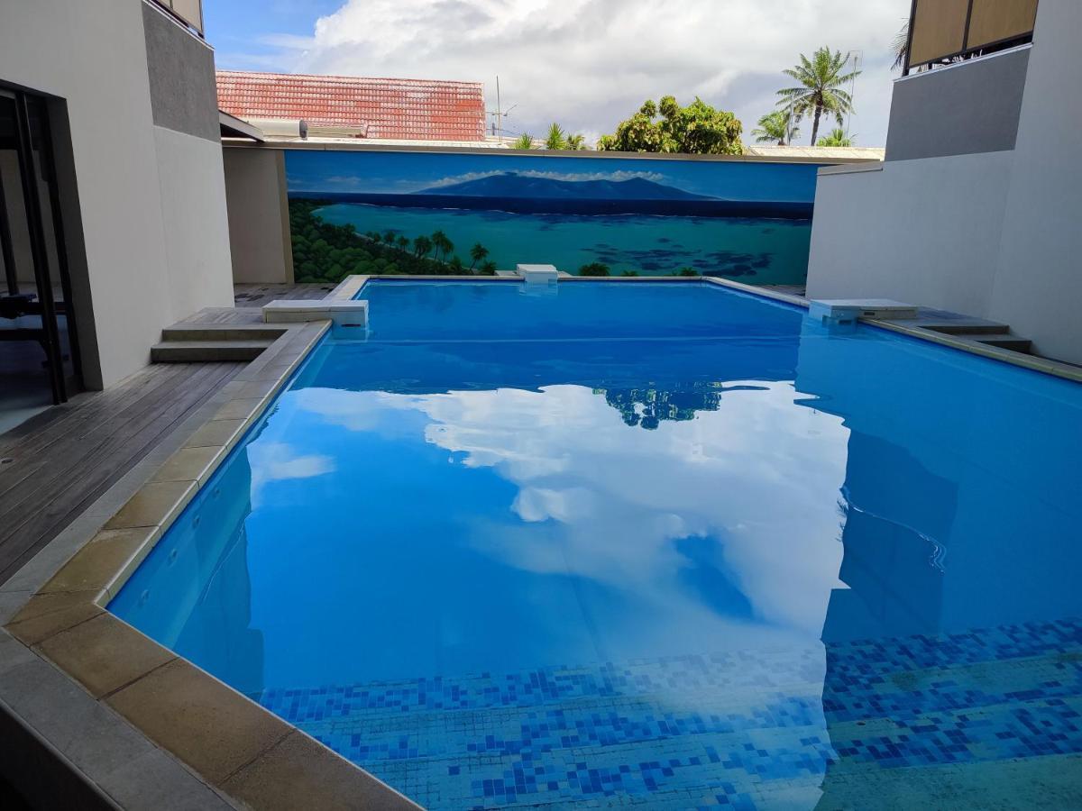 Blue Moana Studio Papeete - Sea View, Ac, Fast Wifi, Pool, Gym Luaran gambar